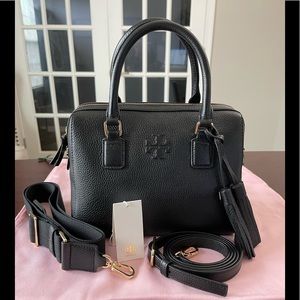 🔥🔥New Tory Burch Thea Web Small Satchel